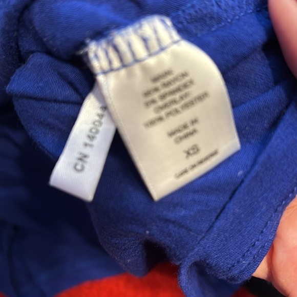 New York & company cobalt blue dress shirt size xtra small - Picture 4 of 7